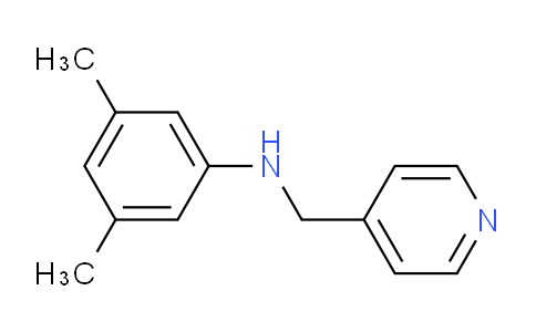 CAS No. 331970-83-3, 3,5-Dimethyl-N-(pyridin-4-ylmethyl)aniline