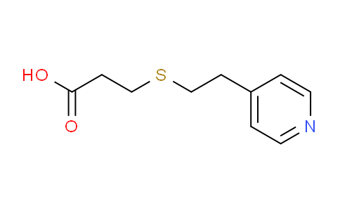 CAS No. 103029-28-3, 3-((2-(Pyridin-4-yl)ethyl)thio)propanoic acid