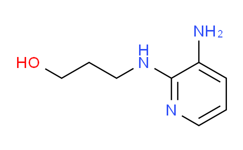 CAS No. 1082123-99-6, 3-((3-Aminopyridin-2-yl)amino)propan-1-ol