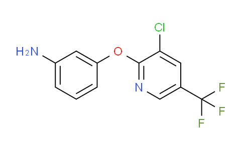 CAS No. 80783-47-7, 3-((3-Chloro-5-(trifluoromethyl)pyridin-2-yl)oxy)aniline