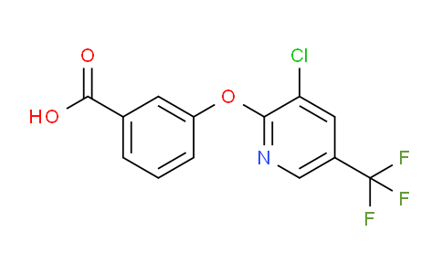 CAS No. 77529-22-7, 3-((3-Chloro-5-(trifluoromethyl)pyridin-2-yl)oxy)benzoic acid