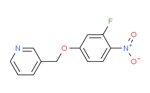 CAS No. 170282-74-3, 3-((3-Fluoro-4-nitrophenoxy)methyl)pyridine