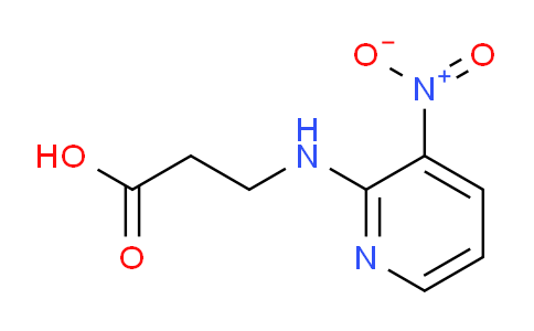 CAS No. 866038-45-1, 3-((3-Nitropyridin-2-yl)amino)propanoic acid