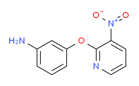 CAS No. 901920-06-7, 3-((3-Nitropyridin-2-yl)oxy)aniline
