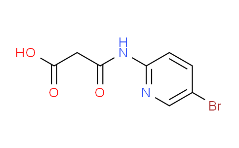 CAS No. 834919-04-9, 3-((5-Bromopyridin-2-yl)amino)-3-oxopropanoic acid
