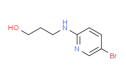 CAS No. 1036563-47-9, 3-((5-Bromopyridin-2-yl)amino)propan-1-ol