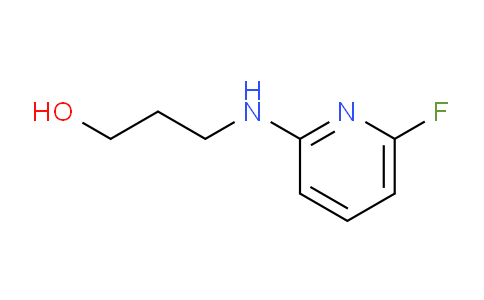 CAS No. 1000981-38-3, 3-((6-Fluoropyridin-2-yl)amino)propan-1-ol