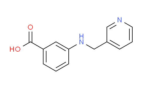 CAS No. 13174-37-3, 3-((Pyridin-3-ylmethyl)amino)benzoic acid