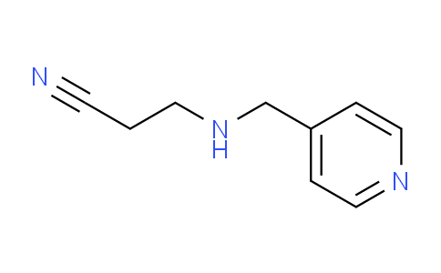 CAS No. 648409-30-7, 3-((Pyridin-4-ylmethyl)amino)propanenitrile