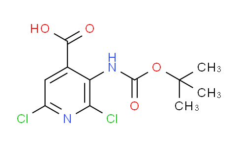 CAS No. 1956379-65-9, 3-((tert-Butoxycarbonyl)amino)-2,6-dichloroisonicotinic acid