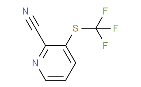 CAS No. 1204234-64-9, 3-((Trifluoromethyl)thio)picolinonitrile