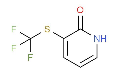 CAS No. 1204235-19-7, 3-((Trifluoromethyl)thio)pyridin-2(1H)-one