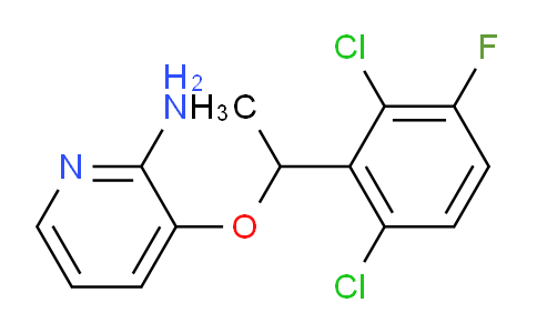 CAS No. 756520-67-9, 3-(1-(2,6-Dichloro-3-fluorophenyl)ethoxy)pyridin-2-amine