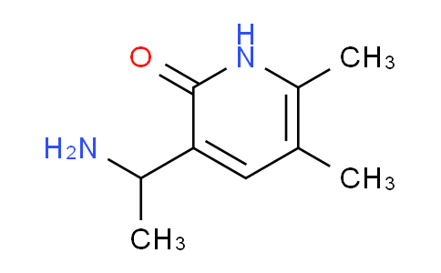 CAS No. 1365942-01-3, 3-(1-Aminoethyl)-5,6-dimethylpyridin-2(1H)-one