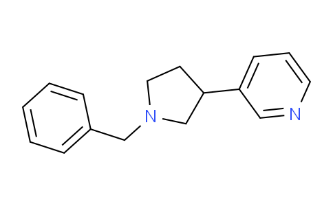 CAS No. 145105-05-1, 3-(1-Benzylpyrrolidin-3-yl)pyridine