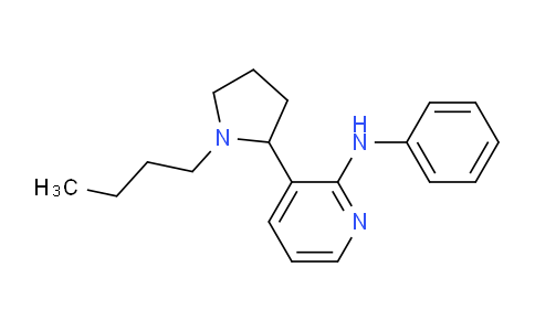 CAS No. 1352532-20-7, 3-(1-Butylpyrrolidin-2-yl)-N-phenylpyridin-2-amine