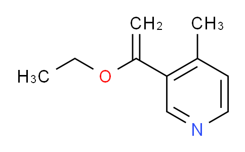 CAS No. 486414-68-0, 3-(1-Ethoxyvinyl)-4-methylpyridine