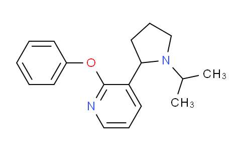 CAS No. 1352504-76-7, 3-(1-Isopropylpyrrolidin-2-yl)-2-phenoxypyridine