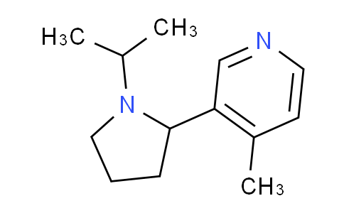 CAS No. 1352488-78-8, 3-(1-Isopropylpyrrolidin-2-yl)-4-methylpyridine