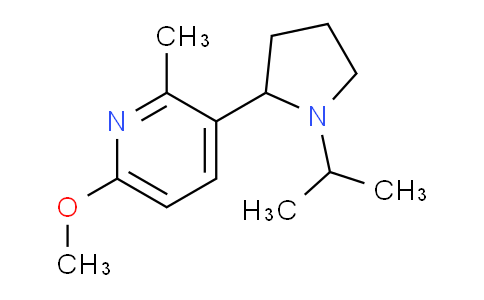 CAS No. 1352520-41-2, 3-(1-Isopropylpyrrolidin-2-yl)-6-methoxy-2-methylpyridine
