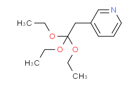 CAS No. 1493700-20-1, 3-(2,2,2-Triethoxyethyl)pyridine
