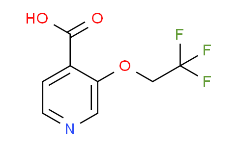 CAS No. 1282537-87-4, 3-(2,2,2-Trifluoroethoxy)isonicotinic acid