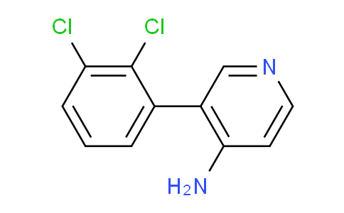 CAS No. 1125437-54-8, 3-(2,3-Dichlorophenyl)pyridin-4-amine