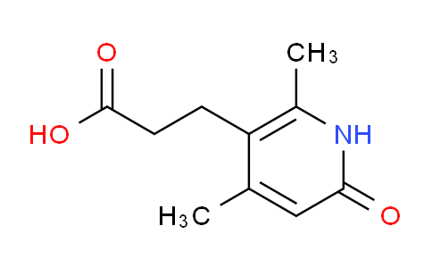 CAS No. 1119453-13-2, 3-(2,4-Dimethyl-6-oxo-1,6-dihydropyridin-3-yl)propanoic acid