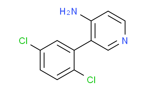 CAS No. 1125447-88-2, 3-(2,5-Dichlorophenyl)pyridin-4-amine