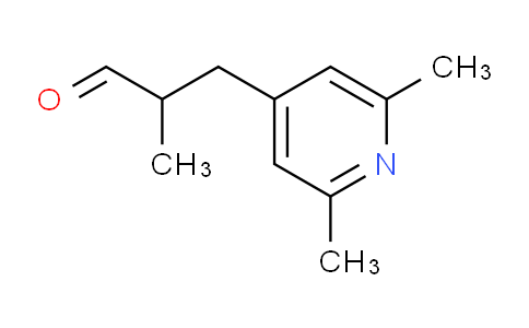 CAS No. 68118-09-2, 3-(2,6-Dimethylpyridin-4-yl)-2-methylpropanal