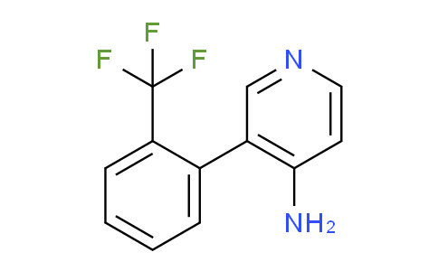 CAS No. 1261814-93-0, 3-(2-(Trifluoromethyl)phenyl)pyridin-4-amine
