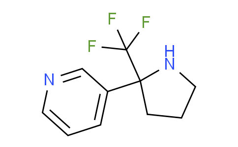 CAS No. 1262380-96-0, 3-(2-(Trifluoromethyl)pyrrolidin-2-yl)pyridine