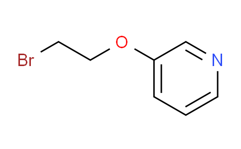 CAS No. 162541-27-7, 3-(2-bromoethoxy)pyridine