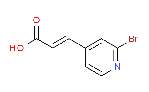 CAS No. 1001200-52-7, 3-(2-Bromopyridin-4-yl)acrylic acid