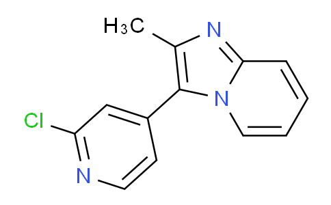 CAS No. 1204527-15-0, 3-(2-Chloropyridin-4-yl)-2-methylimidazo[1,2-a]pyridine
