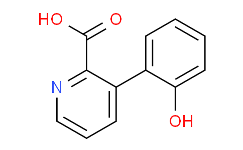 CAS No. 1258618-22-2, 3-(2-Hydroxyphenyl)picolinic acid