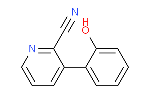 CAS No. 1420800-31-2, 3-(2-Hydroxyphenyl)pyridine-2-carbonitrile
