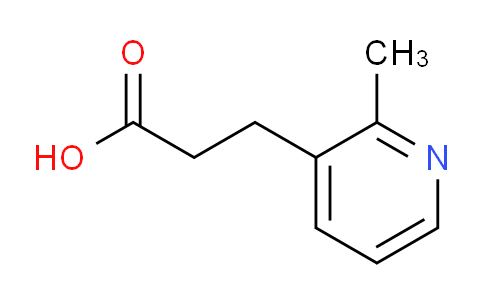 CAS No. 70580-36-8, 3-(2-Methylpyridin-3-yl)propanoic acid