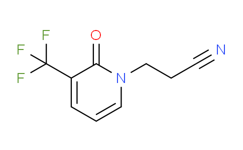 CAS No. 175277-60-8, 3-(2-Oxo-3-(trifluoromethyl)pyridin-1(2H)-yl)propanenitrile