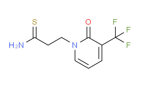CAS No. 265314-18-9, 3-(2-Oxo-3-(trifluoromethyl)pyridin-1(2H)-yl)propanethioamide