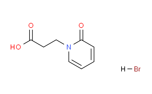 CAS No. 878775-97-4, 3-(2-Oxopyridin-1(2H)-yl)propanoic acid hydrobromide