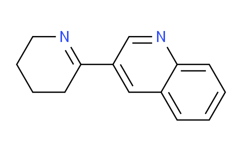 CAS No. 1352493-91-4, 3-(3,4,5,6-Tetrahydropyridin-2-yl)quinoline