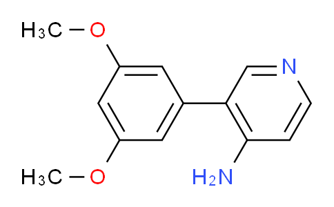 CAS No. 1258610-34-2, 3-(3,5-Dimethoxyphenyl)pyridin-4-amine