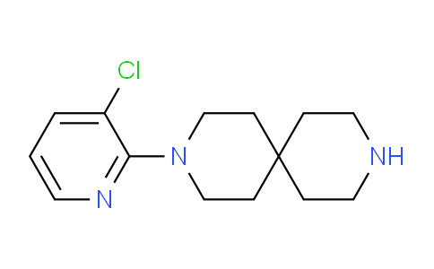 CAS No. 918652-88-7, 3-(3-Chloropyridin-2-yl)-3,9-diazaspiro[5.5]undecane