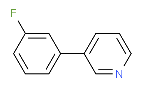CAS No. 79412-32-1, 3-(3-Fluorophenyl)pyridine