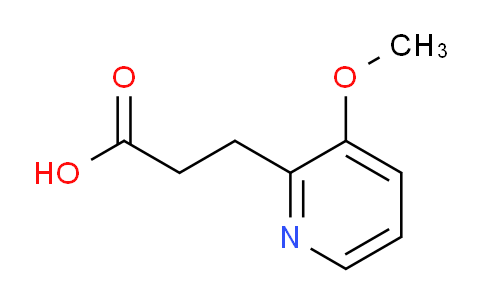 CAS No. 139745-96-3, 3-(3-Methoxypyridin-2-yl)propanoic acid