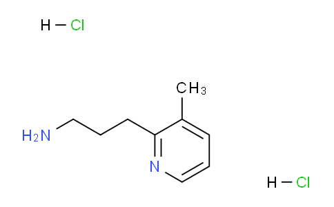 CAS No. 1956365-42-6, 3-(3-Methylpyridin-2-yl)propan-1-amine dihydrochloride
