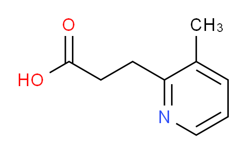 CAS No. 70580-10-8, 3-(3-Methylpyridin-2-yl)propanoic acid
