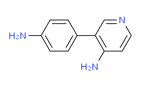 CAS No. 1258629-77-4, 3-(4-Aminophenyl)pyridin-4-amine