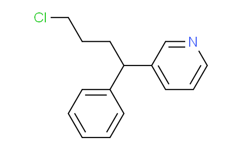 CAS No. 1272758-23-2, 3-(4-Chloro-1-phenylbutyl)pyridine